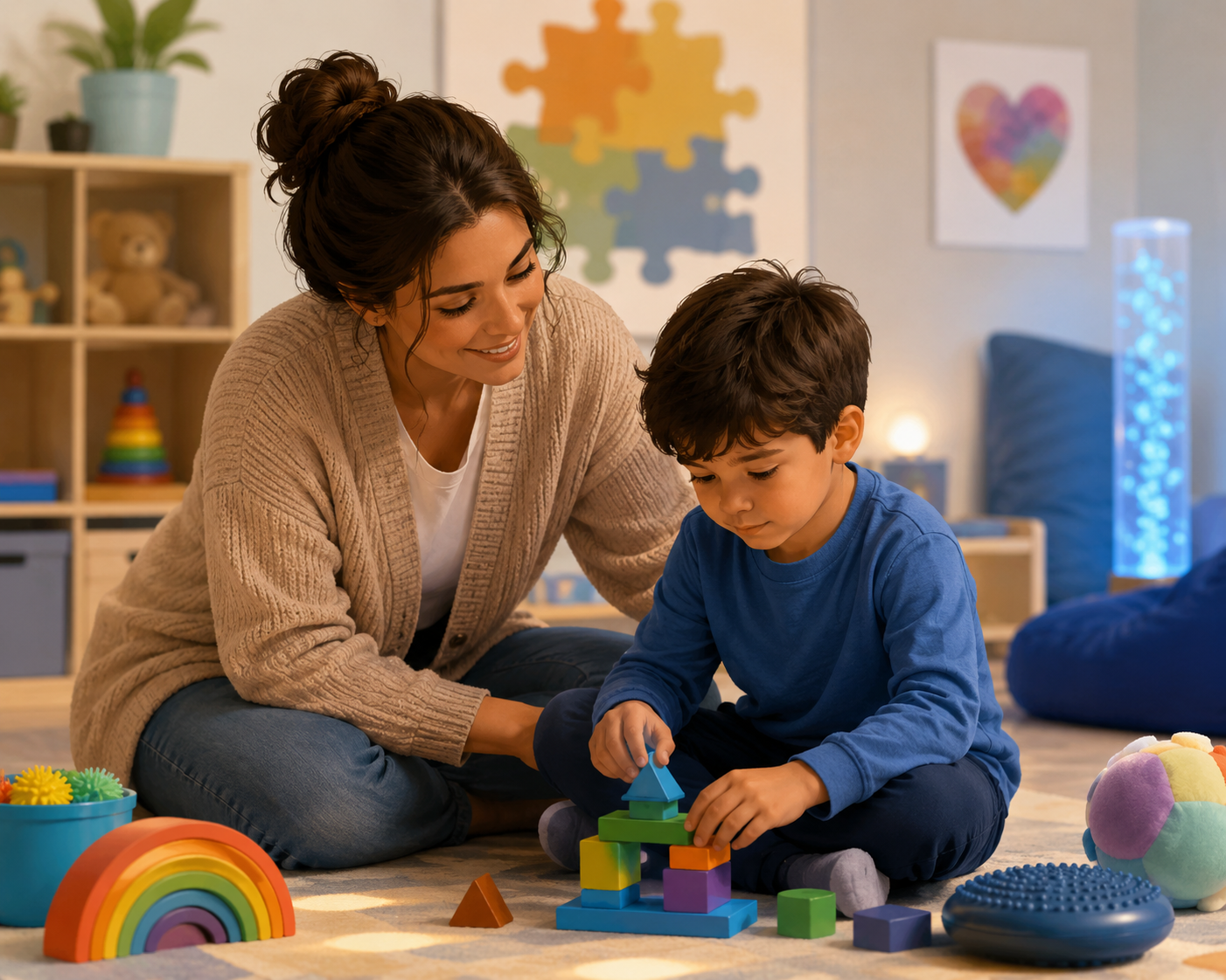 Supporting Autistic Children