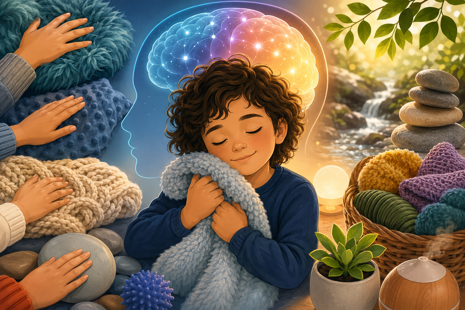 The Neurobiological Role of Texture in Sensory Regulation and Stress Reduction