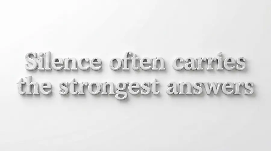 From Silence to Strength