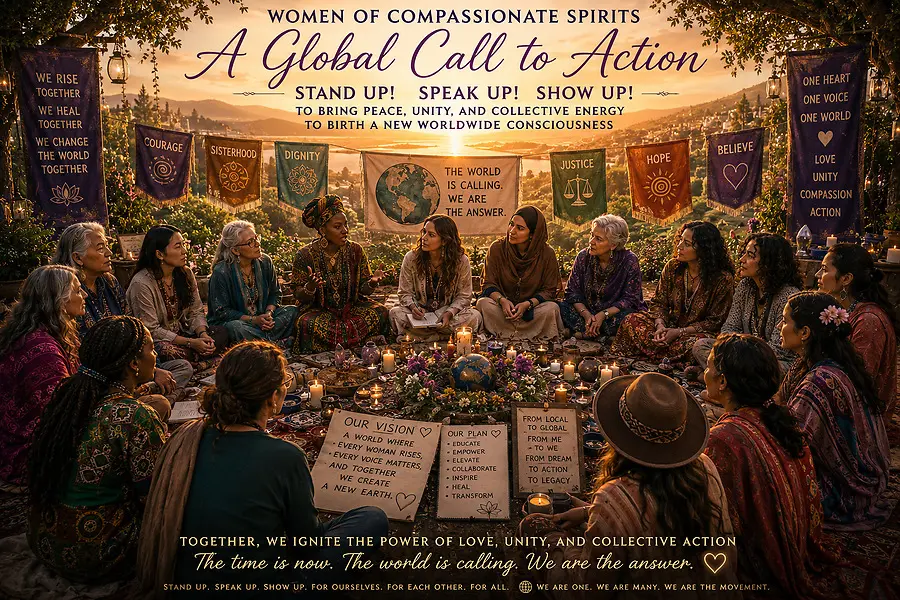 Women of Compassionate Spirits A Global “Call to Action”! Fearlessly Fearless- 