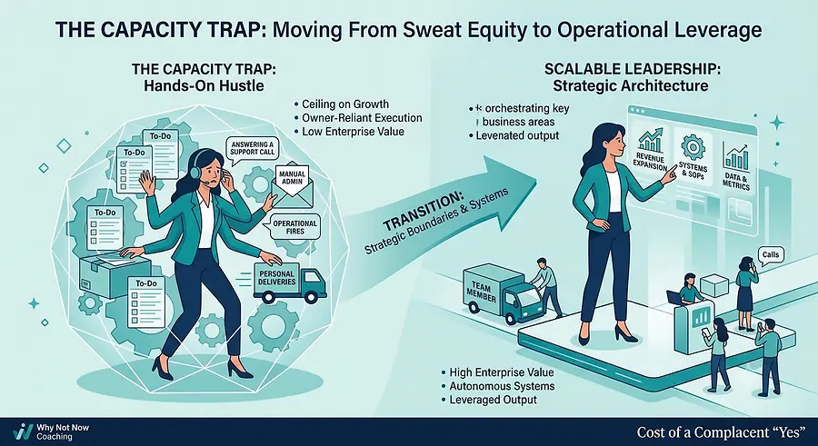 The Capacity Trap: Why Doing It All Is Keeping Your Business From Doing More