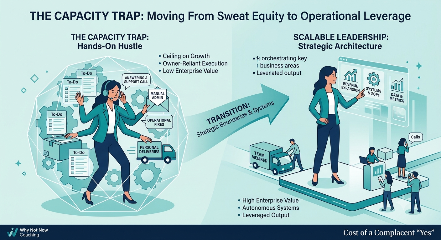 The Capacity Trap: Why Doing It All Is Keeping Your Business From Doing More
