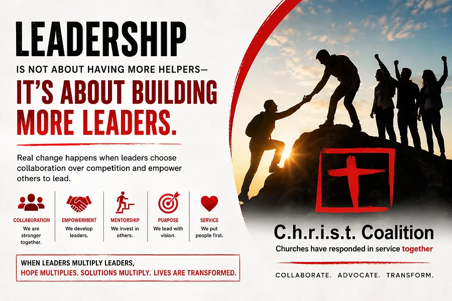 Leadership Is Not About Having More Helpers, It’s About Building More Leaders