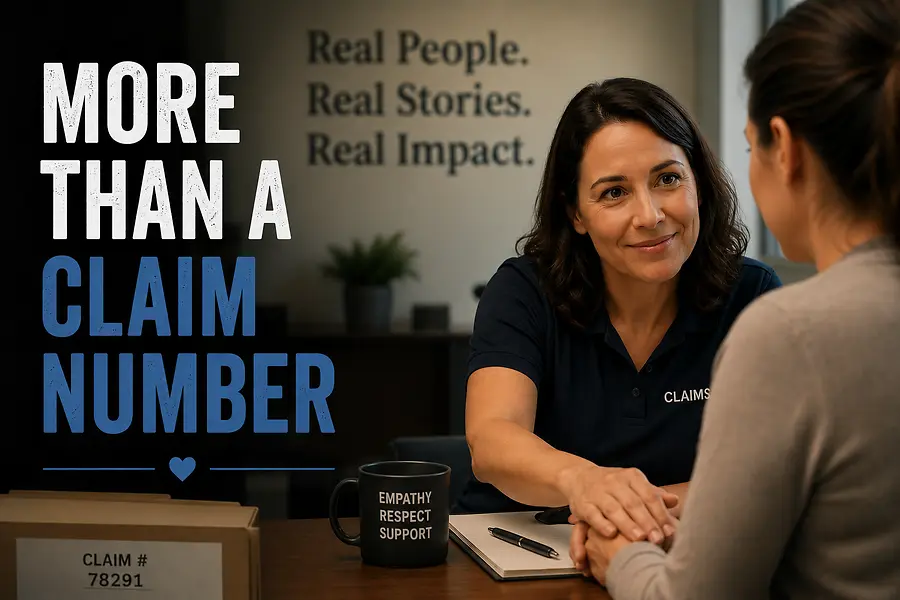 MORE THAN A CLAIM NUMBER