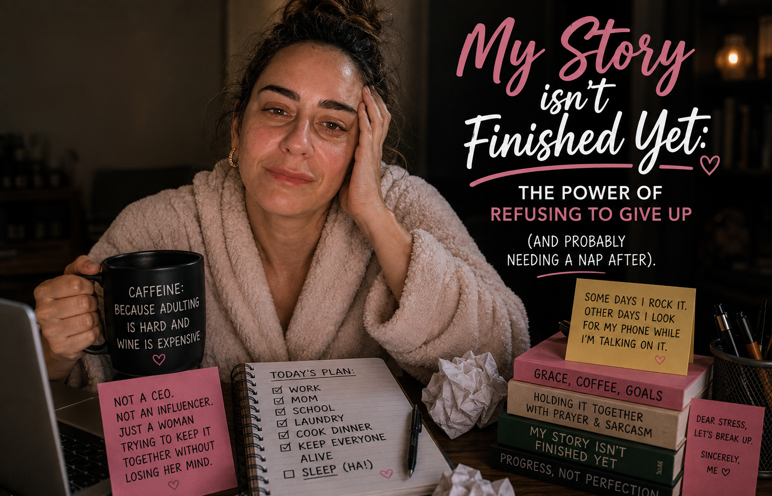 My Story Isn’t Finished Yet: The Power of Refusing to Give Up