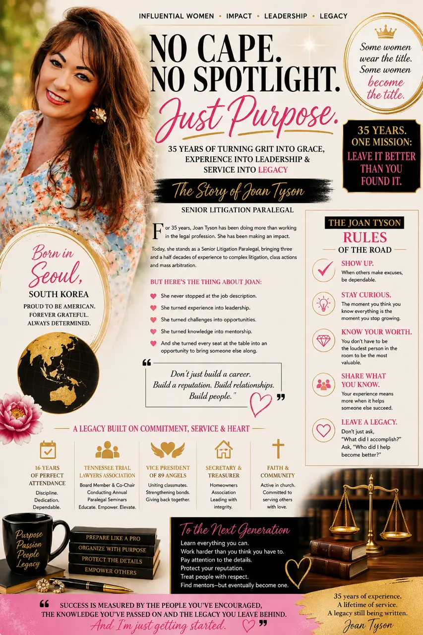 No Cape. No Spotlight. Just Purpose. 