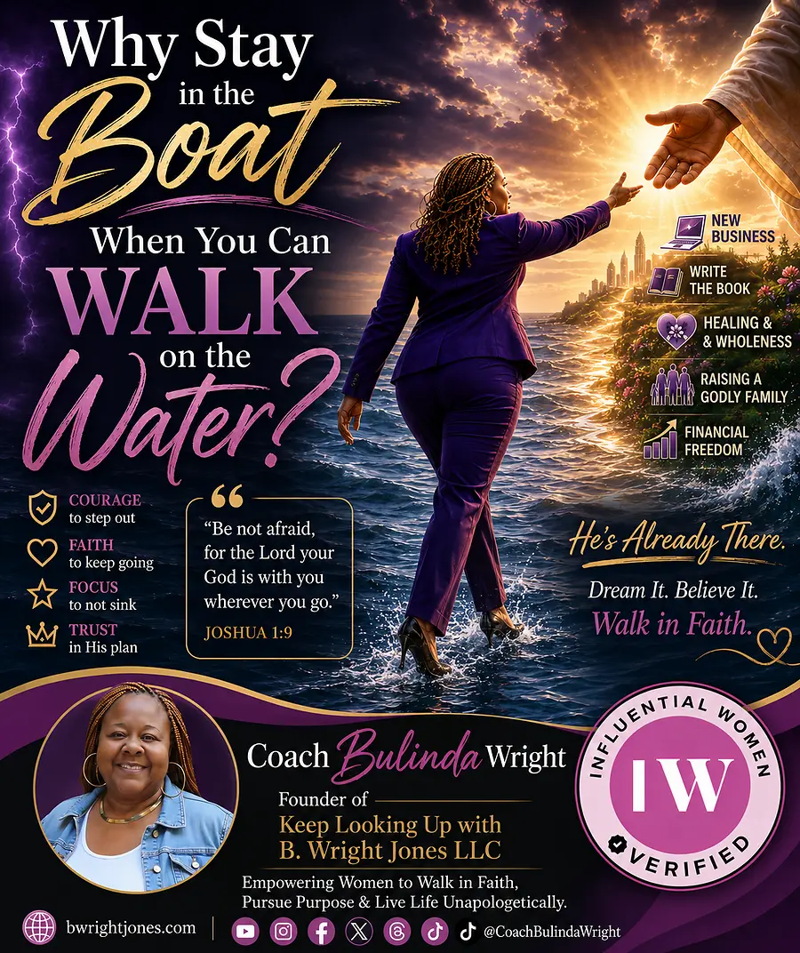 Why Stay in the Boat When You Can Walk on the Water?
