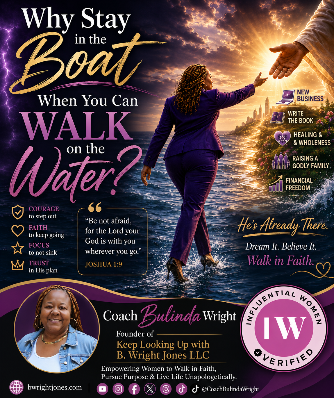 Why Stay in the Boat When You Can Walk on the Water?