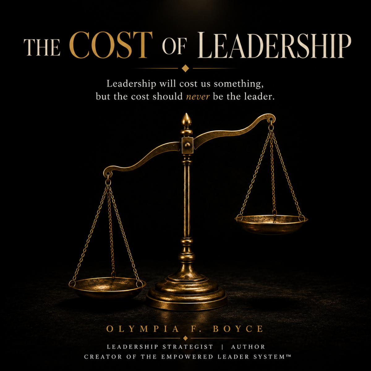 The Cost of Leadership
