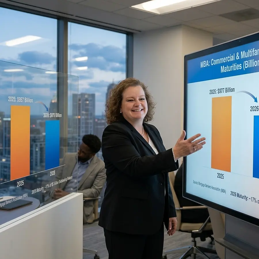 The $875 Billion CRE Maturity Wall Is Shrinking—But the Financing Gap Is Growing