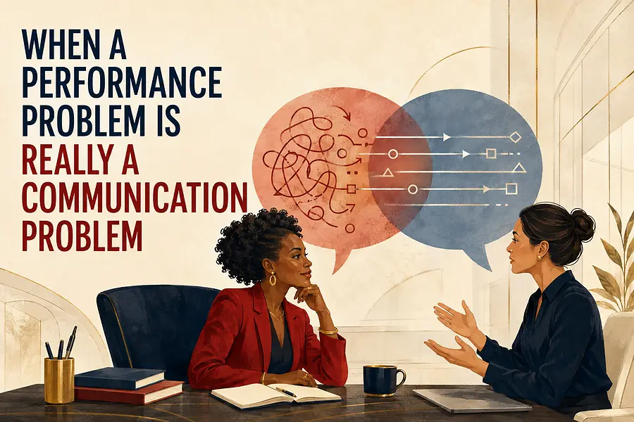 When a Performance Problem Is Really a Communication Problem