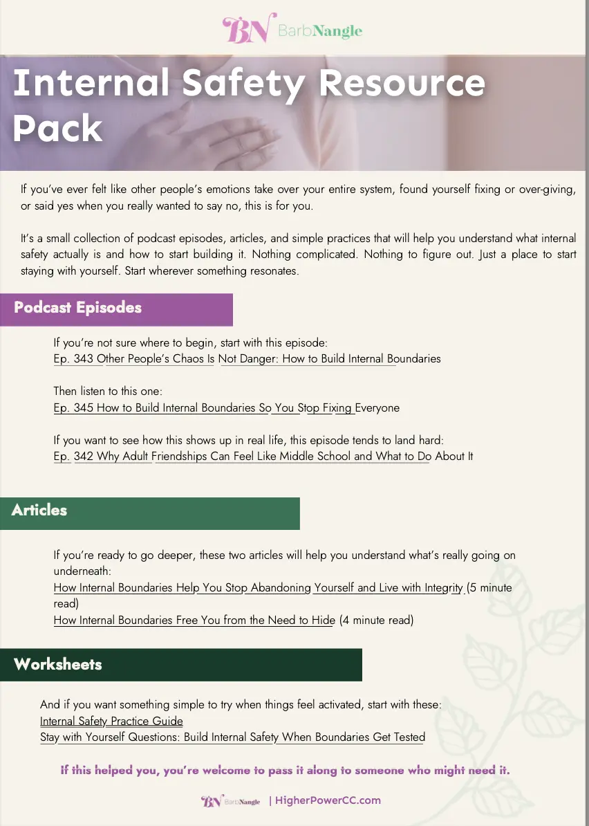 Internal Safety Resource Pack