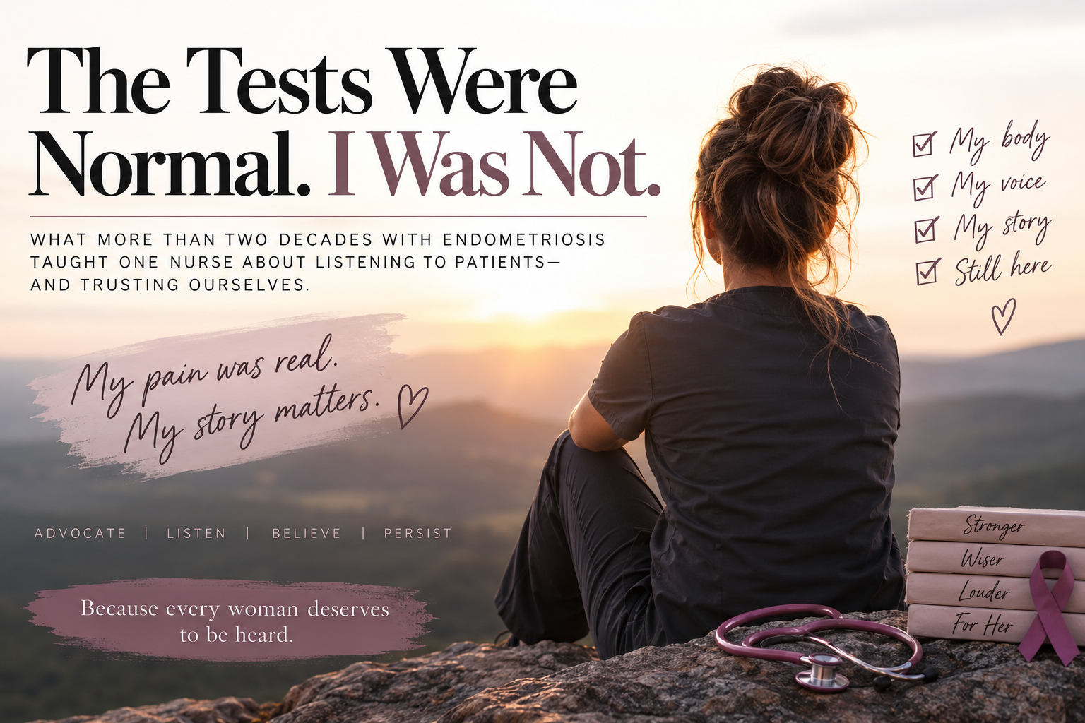 “The Tests Were Normal. I Was Not.” 