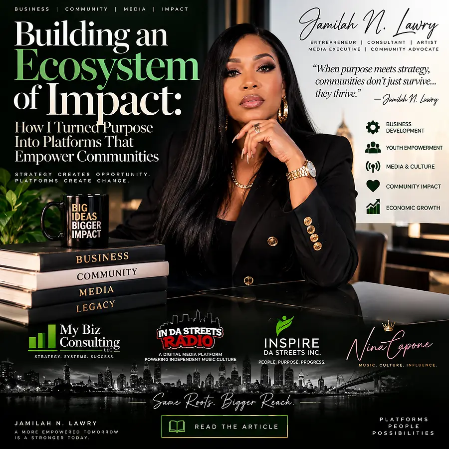 Building an Ecosystem of Impact: How I Turned Purpose Into Platforms That Empower Communities