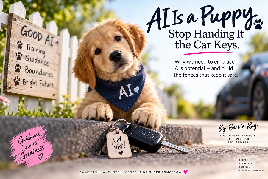 AI Is a Puppy. Stop Handing It the Car Keys.