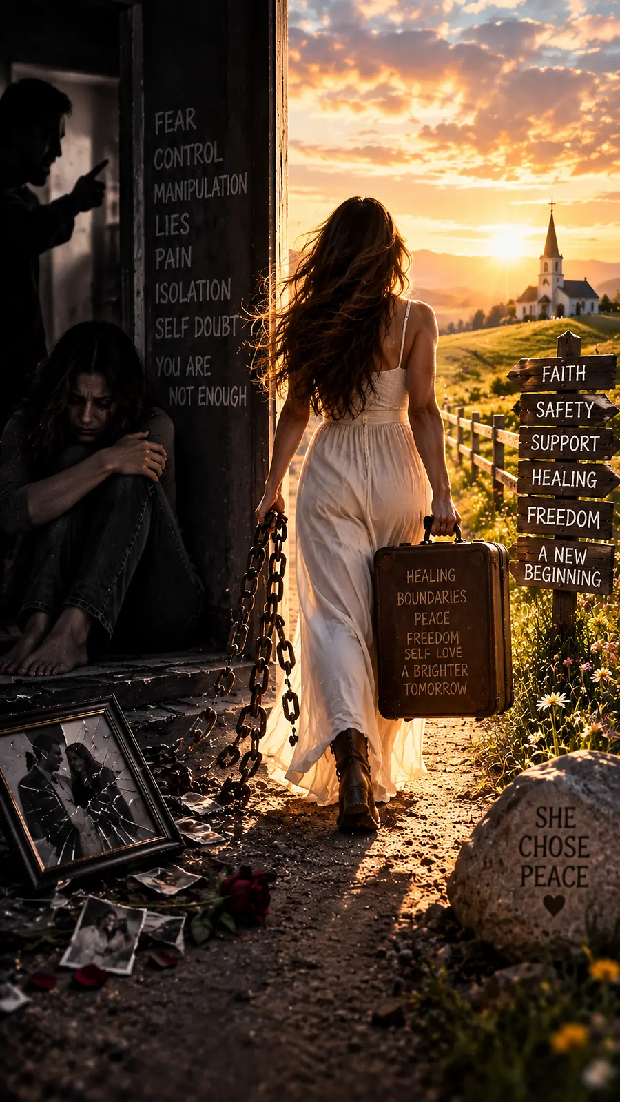 When Faith Becomes Your Strength: Finding the Courage to Leave and the Grace to Begin Again