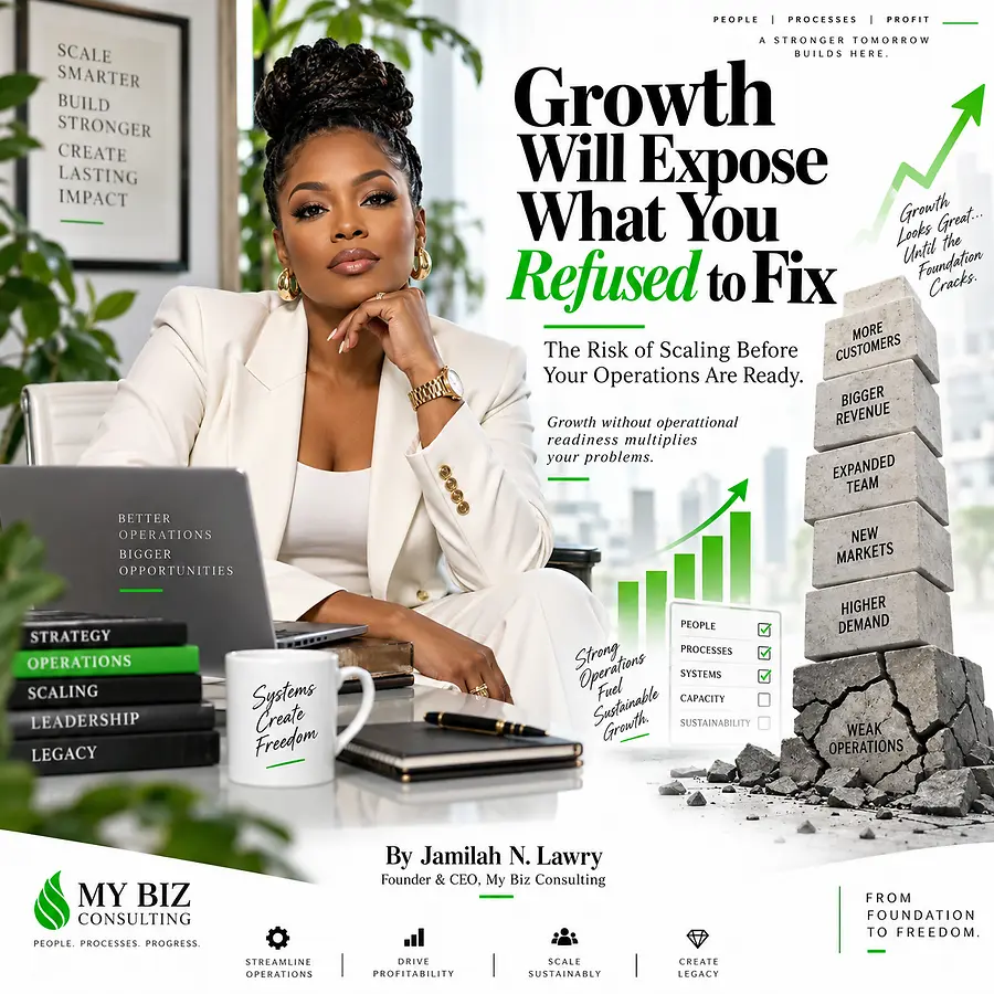 Growth Will Expose What You Refused to Fix