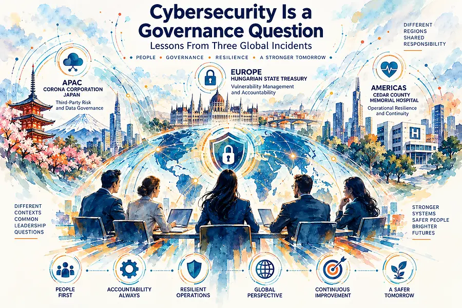 Cybersecurity Is a Governance Question: Lessons From Three August 2026 Incidents