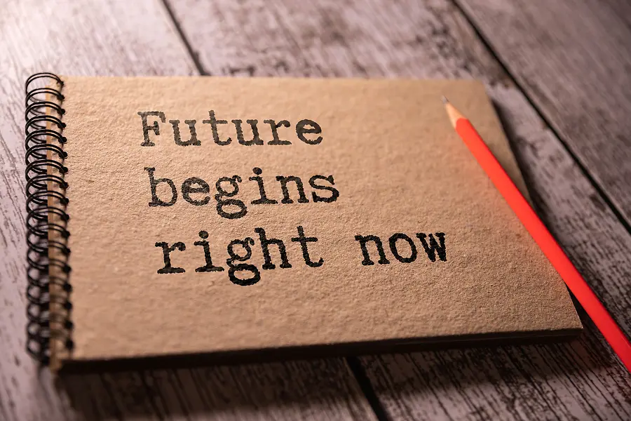 Focus on the moment you can control, and the project moves forward with you.