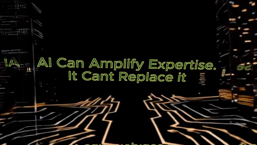 AI Can Amplify Expertise.  It Can't Replace It.