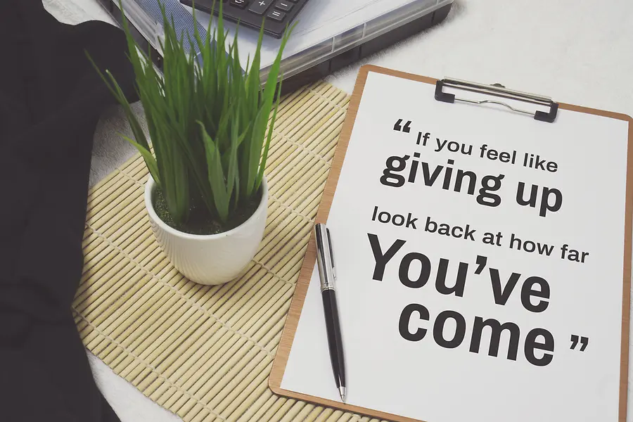 You Have Come to Far to Give Up Now
