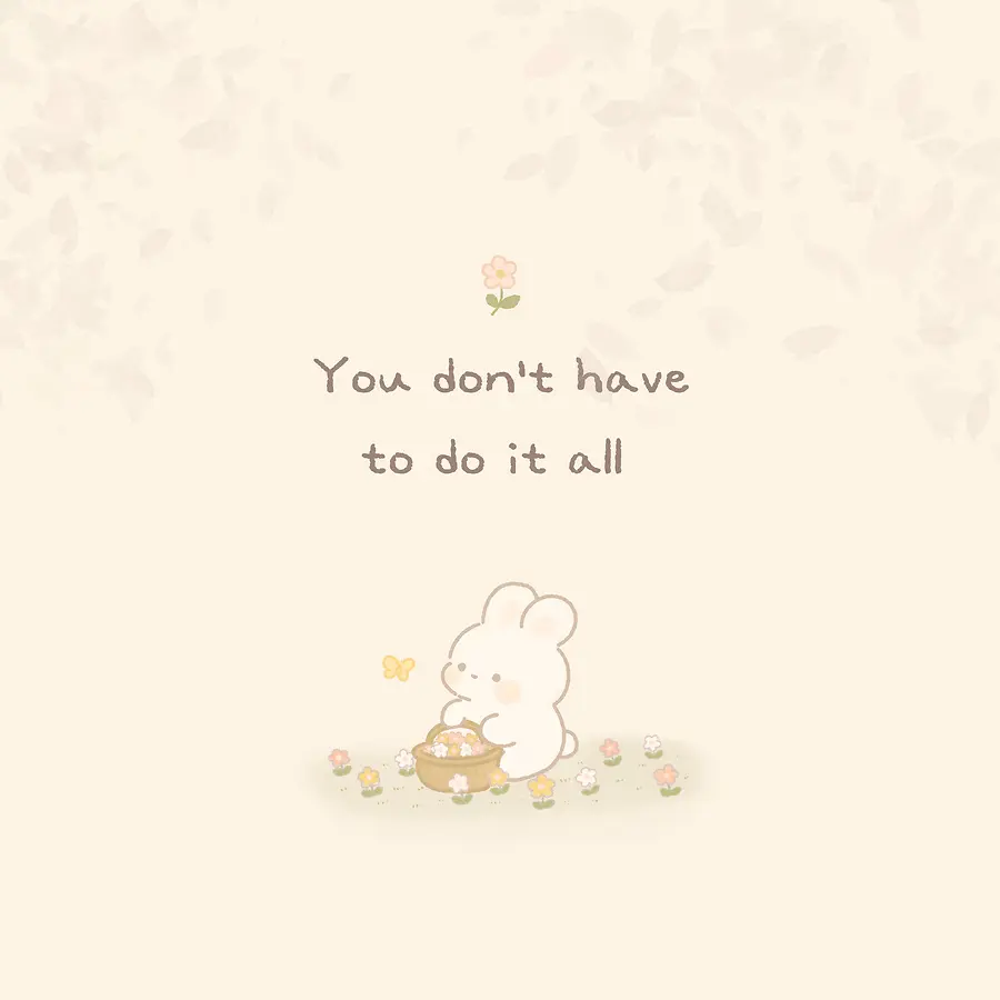 The myth of doing it all 