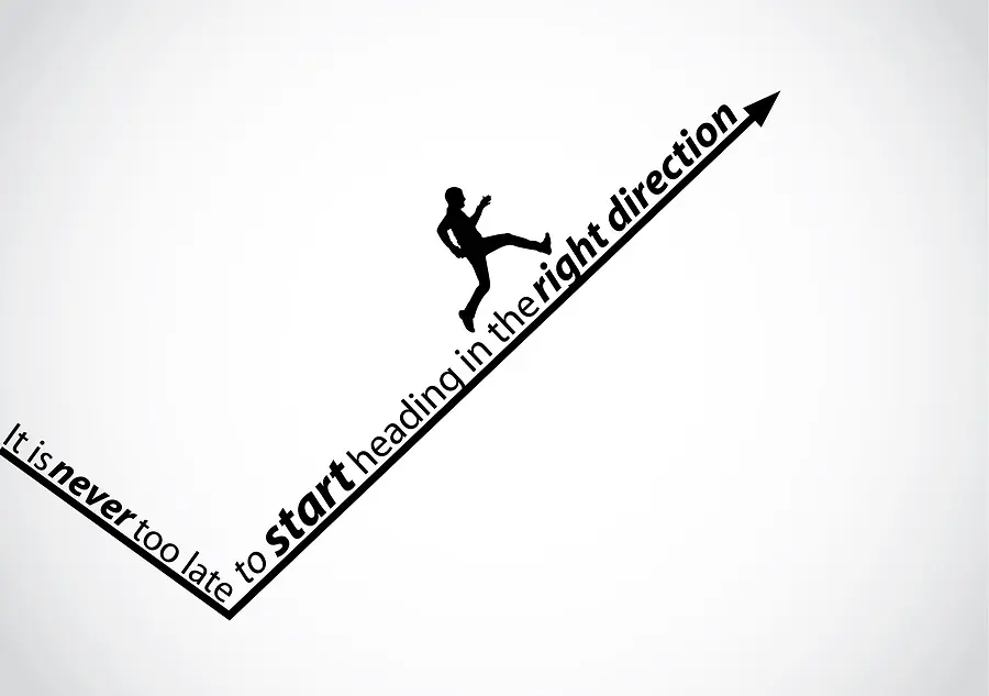 It's Never Too Late to Change the Direction of Your Life