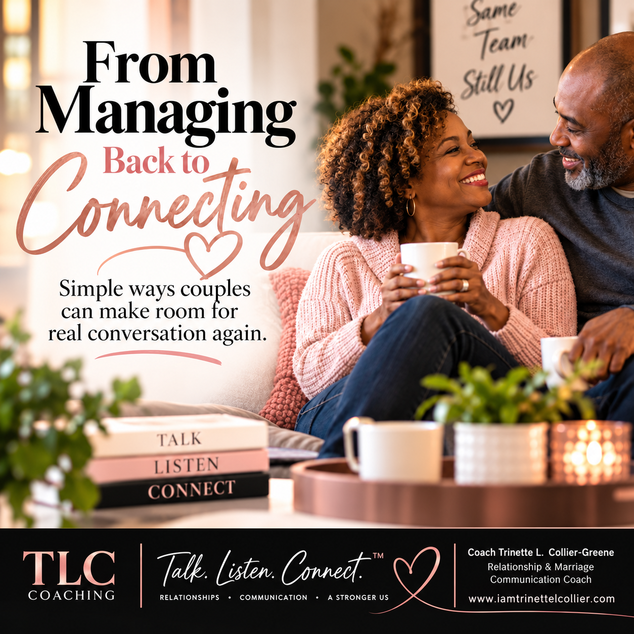 From Managing Back to Connecting