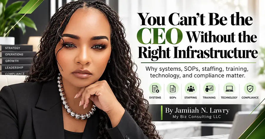 You Can't Be the CEO If You're Still Doing Everybody Else's Job.
