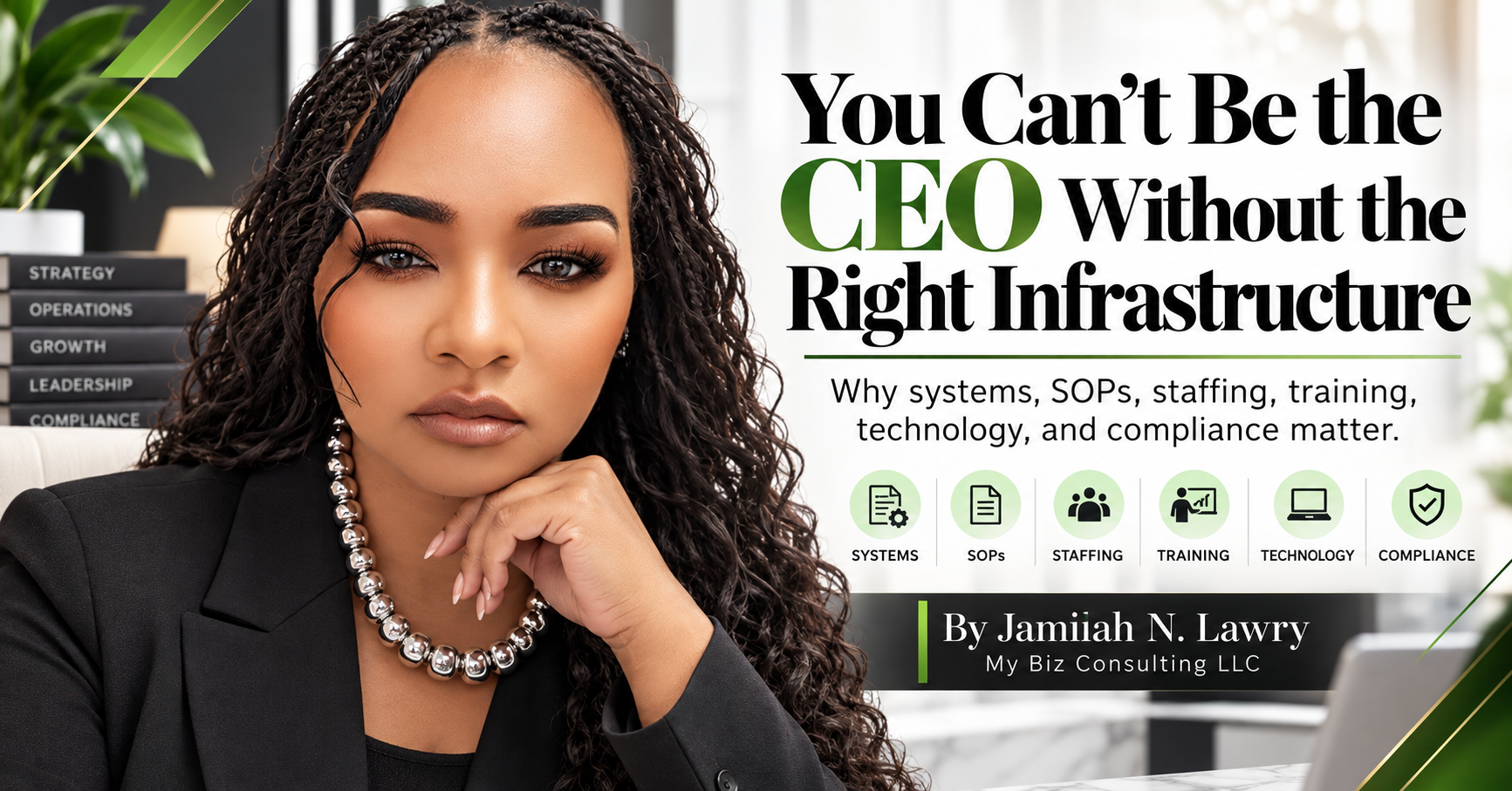You Can't Be the CEO If You're Still Doing Everybody Else's Job.
