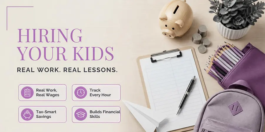Hiring Your Kids: Turning Family Time Into a Teachable Business Lesson