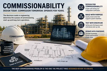 Commissionability: The Decisions You Make in Engineering Determine the Success of Commissioning