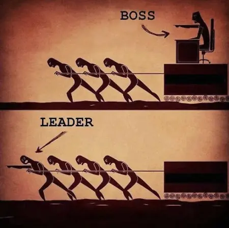 Lead From the Front. Not From the Rear.