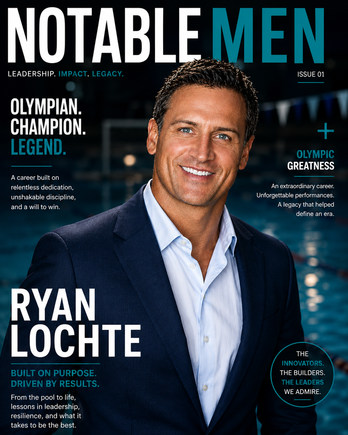 Notable Men Magazine editorial-style professional portrait
