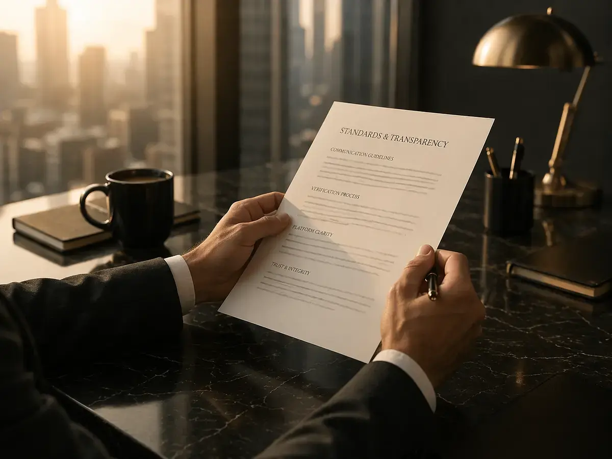 Transparency and Standards