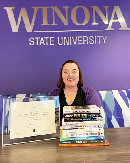 Celebrating my Master of Science degree in Leadership Education: Organizational Leadership