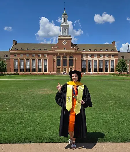 Receiving my Doctorate at Oklahoma State University