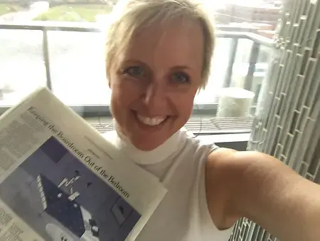 When I was featured in the New York Times