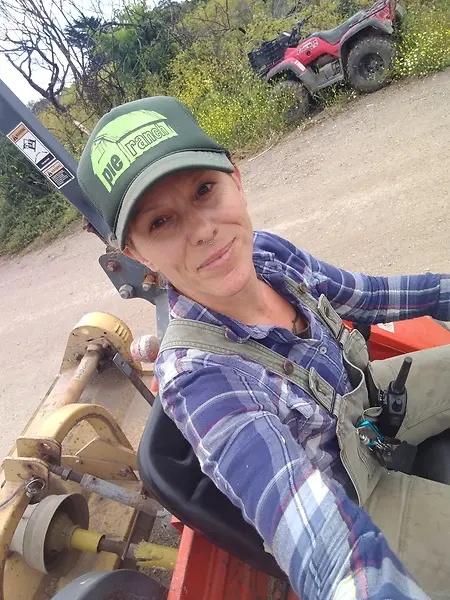 Feeling accomplished after completing fire restoration efforts at Pie Ranch.