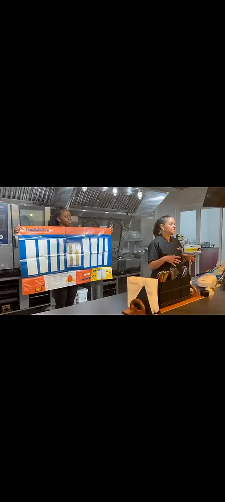 I was conducting a potato 101 training to the distributor sales team in Jamaica.