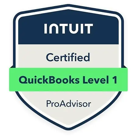 Quickbooks ProAdvisor Certified 
