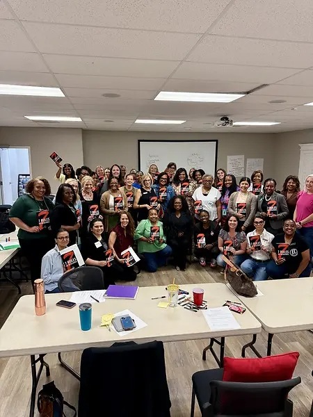Amazing Junior League leadership training programming utilizing my book to highlight resilience, overcoming challenges, and growth mindset. 