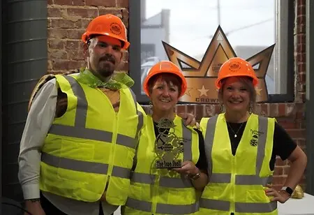 Receiving The Iron Shell Award 2025