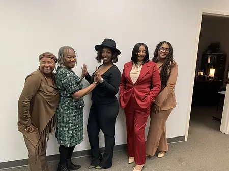 Me and some of my Beloved. staff members 
