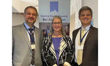 Mock trial team for the Contra Costa County Bar Association.