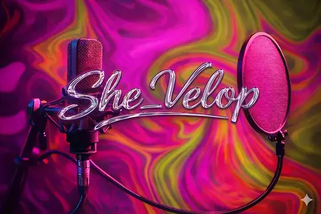 Got it — **She Velop** is the name of your podcast. Here’s a clean **podcast description** you can use for Spotify, Apple Podcasts, YouTube, or a website.

---

## She Velop — Podcast Description

**She Velop** is a podcast about growth, ideas, and building a life with intention. Each episode explores the journey of developing yourself—your mindset, your skills, and your vision for the future.

Through conversations, stories, and thoughtful insights, She Velop dives into topics like personal development, entrepreneurship, creativity, resilience, and navigating the challenges of modern life.

The goal is simple: to inspire listeners to keep evolving, learning, and becoming the person they’re meant to be.

Whether you're building a business, pursuing a dream, or simply trying to grow, **She Velop** is a space for reflection, motivation, and meaningful conversation.