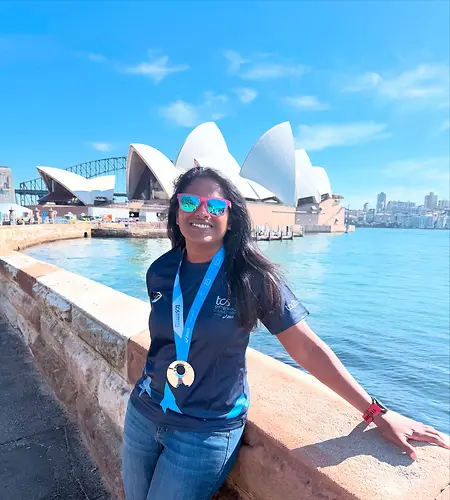 Proud moment in Sydney: earning my 9th marathon medal and officially ticking off my 5th World Major. The journey’s been long, humbling, and incredibly rewarding. Two more to go on the bucket-list path to all Seven majors.