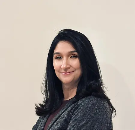 "Gulnaz Saeed, CHC, is a Life Coach and Certified HypnoCounselor dedicated to helping high-achieving, heart-centered women heal emotionally, rebuild confidence, and rise into their full feminine power."