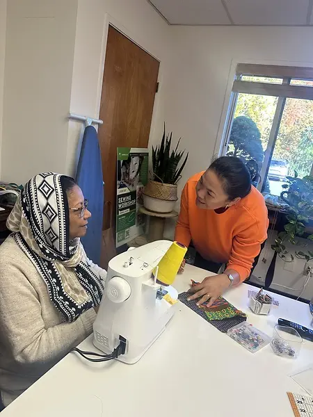 Sewing Lab's mission is simple: teach sewing, empower people, and make sustainability practical.