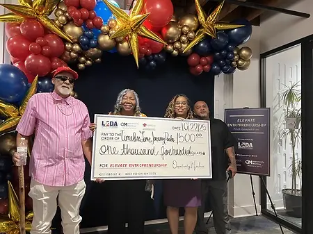 3rd place winner of the 2025 Elevate Entrepreneurship Pitch Competition in Lafayette, LA
